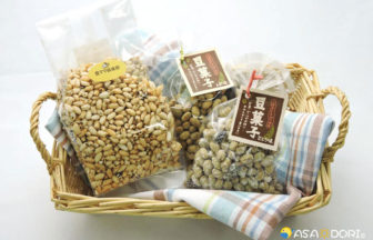 信州雑穀ミックスポン・豆菓子(塩・砂糖)